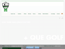 Tablet Screenshot of golfparkmallorca.com